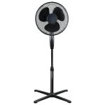 Ορθοστάτης Ανεμιστήρας Μαύρο 230V 40cm 102-125cm 45W LIFETIME AIR