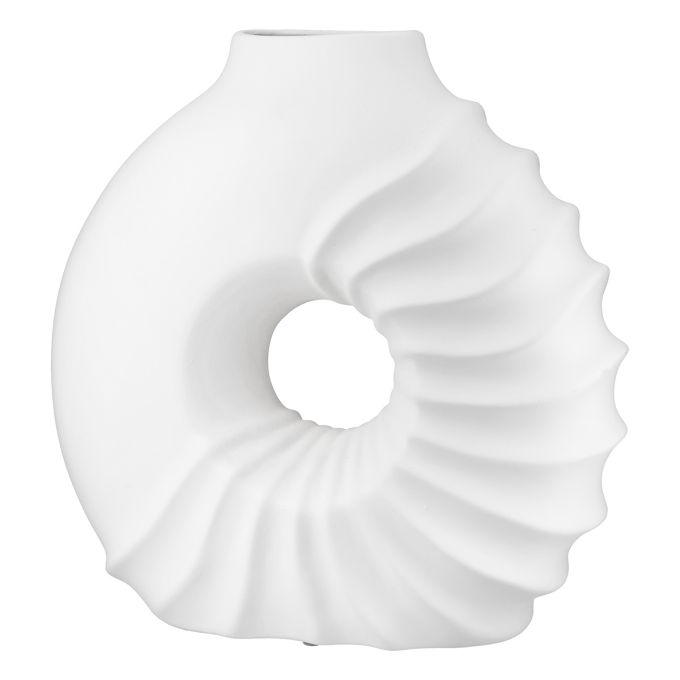 Βάζο Κεραμικό Λευκό 30X12X31Cm 30X12X31Cm