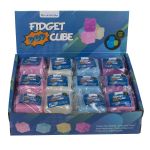 Παιχνίδι Fidget Κύβος Φωσφορίζει Στο Σκοτάδι 5cm Σε 4 Χρώματα