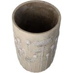 Κασπώ ArteLibre Λουλούδια Ιβουάρ Τσιμέντο 18x18x30cm