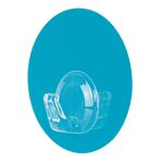 Γάντζος Στατικός Αυτοκόλλητo Μπλε 68mm