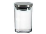 Δοχείο Με Μεταλλικό Πώμα Διάφανο Γυαλί 1.2lt