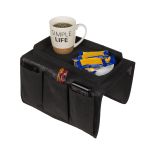 Οργανωτής Για Μπράτσο Καναπέ Μαύρο Polyester 31x19cm