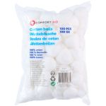 Βαμβακερές Μπάλες Λευκό 100gr 100Τμχ