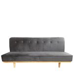 Καναπές Κρεβάτι Τριθέσιος ArteLibre CELESTE Γκρι Ύφασμα 193x85x88cm