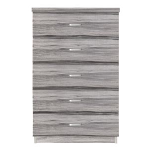 Συρταριέρα ArteLibre STONECROP Γκρι Σκούρο Μοριοσανίδα/Μελαμίνη 60x40x97cm