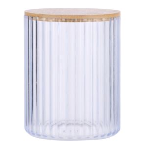 Οργανωτής Καλλυντικών με Καπάκι Μπαμπού 9.5x13.5cm