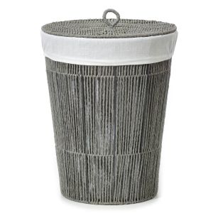 Καλάθι Απλύτων Γκρι Φ37cm