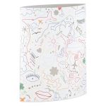 Διακοσμητικό Φως (LED) Έλλειψη 'Modern Art' Χαρτί Λευκό 6x13x16cm