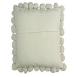 Μαξιλάρι ArteLibre Πομ Πομ Ιβουάρ Βαμβακερό 45x45cm