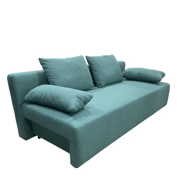 Καναπές Κρεβάτι Τριθέσιος ArteLibre URBAN LOUNGE 3S Τιρκουάζ Ύφασμα 194x93x72cm