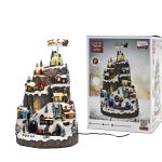 Χριστουγεννιάτικο Σκηνικό Με Φως, Μουσική Και Κίνηση 42cm