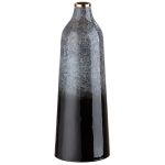 Βάζο ArteLibre Κωνικό Μαύρο/Γκρι Μέταλλο 40cm