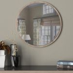 Καθρέπτης Τοίχου ArteLibre MAKUR Cordoba Μοριοσανίδα/Γυαλί 60x60cm