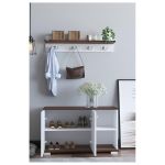 Έπιπλο Εισόδου ArteLibre FURAHA Καρυδί Μοριοσανίδα 90x33x52.2cm