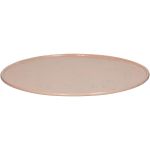 Δίσκος ArteLibre Ροδακινί Αλουμίνιο 38x38x0.5cm