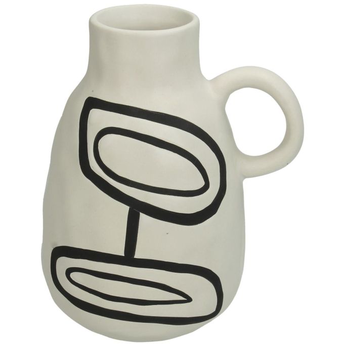 Βάζο ArteLibre Λευκό Δολομίτης 13.5x10.5x16.2cm