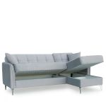 Καναπές Γωνιακός ArteLibre JOAQUIN Γκρι 230x84x89cm