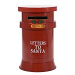 Χριστουγεννιάτικο Γραμματοκιβώτιο Letters to Santa Κόκκινο 38cm