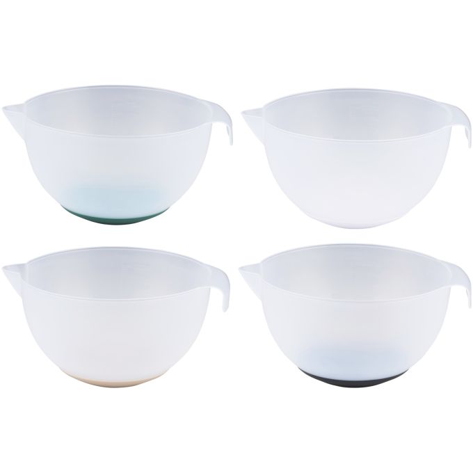 Μπολ Ανάμειξης Φ23x14cm PP Σε 4 Χρώματα