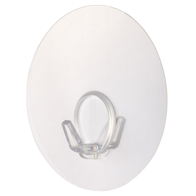 Γάντζος Στατικός Αυτοκόλλητος Διάφανο 100mm