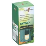 Φωτιστικό Camping Οβάλ Μαύρο/Λευκό 5x17cm CAMP ACTIVE