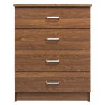 Συρταριέρα ArteLibre OCOLA Καρυδί Μοριοσανίδα/Μελαμίνη 60x40x80cm