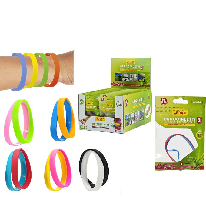 Βραχιόλια Σιλικόνης Σε 6 Χρώματα 2Τμχ