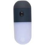 Φωτιστικό Camping Οβάλ Μαύρο/Λευκό 5x17cm CAMP ACTIVE