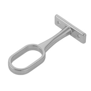Μεσαία Στήριξη 30x15mm Οβάλ Χρωμέ