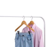 Ξύλινη Κρεμάστρα με Κλιπ 45x27x3cm 2Τμχ