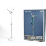 Καλόγερος Λευκό/Μαύρο MDF/Ξύλο 42x174cm