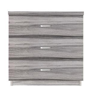 Συρταριέρα ArteLibre HAYHURST Γκρι Σκούρο Μοριοσανίδα/Μελαμίνη 60x40x63cm