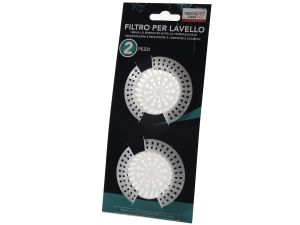 Φίλτρο Νεροχύτη Πλαστικό Φ7cm Σετ 2Τμχ