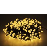 Χριστουγεννιάτικα Φώτα 300 LED Cherry Θερμό Λευκό Με Πράσινο Καλώδιο Και Πρόγραμμα