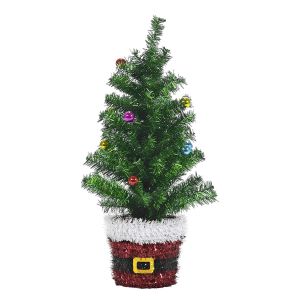 Χριστουγεννιάτικο Δεντράκι Με Μπάλες Πράσινο 45cm