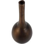 Βάζο ArteLibre Μπρονζέ Αλουμίνιο 15x15x45cm