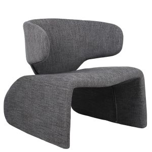 Πολυθρόνα ArteLibre HIMALIA Γκρι Ύφασμα/Μέταλλο/Ξύλο 73x78x75cm