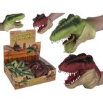 Κούκλα Κουκλοθέατρου Δεινόσαυρος Πλαστικό 15cm Σε 2 Χρώματα