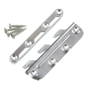 Σετ Συνδέσμων Για Σκελετό Κρεβατιού Επιψευδαργυρωμένο 130mm