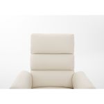 Πολυθρόνα Ανακλινόμενη ArteLibre RIGIL Με Λειτουργία Μασάζ Μπεζ PU 75x87x102cm