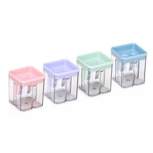 Ξύστρα Τετράγωνη Σε 4 Χρώματα TOPWRITE