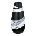 Βάζο Στρογγυλό Κεραμικό Μαύρο D14X29Cm D14X29Cm