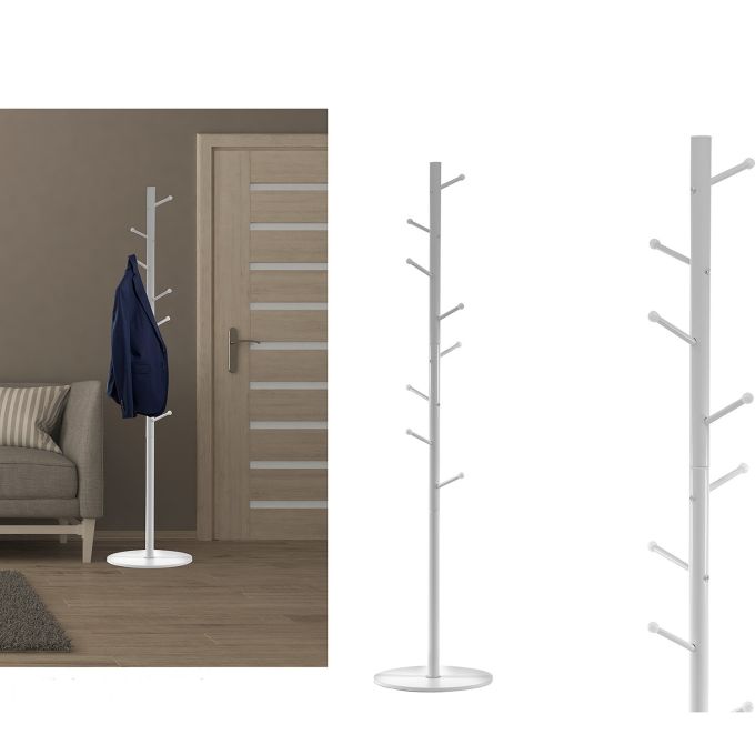 Καλόγερος Λευκό Μέταλλο Φ40x175cm