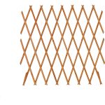 Συρμάτινη Περίφραξη Καφέ Ξύλο Ελάτης 180x90cm