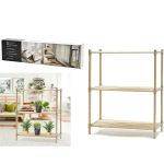 Ραφιέρα ξύλο 66x32x82cm