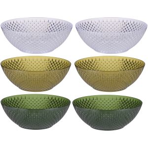 Σαλατιέρα 24cm 2Τμχ ALPINA Σε 3 Χρώματα