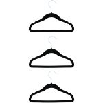 Κρεμάστρες Ρούχων Παιδικές 3Τμχ Βελούδινες 4 Χρώματα ALPINA