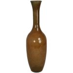 Βάζο ArteLibre Καφέ Ανακυκλωμένο Γυαλί 30x30x100cm