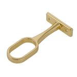 Μεσαία Στήριξη OVAL Μπρούτζινο 30x15mm